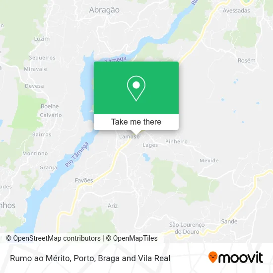 Rumo ao Mérito map