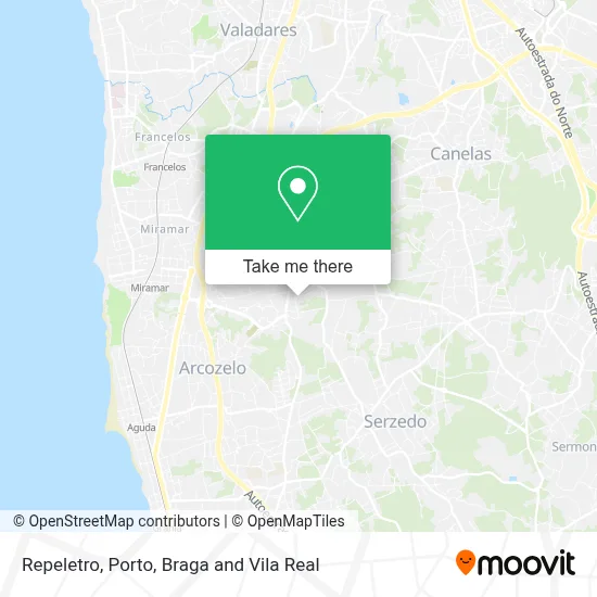 Repeletro map