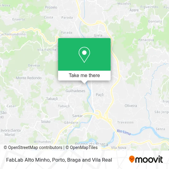 FabLab Alto Minho map