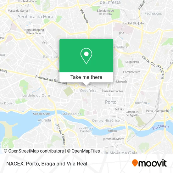 NACEX map