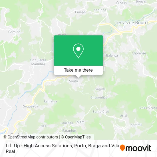 Lift Up - High Access Solutions map