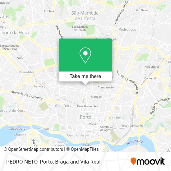 PEDRO NETO map