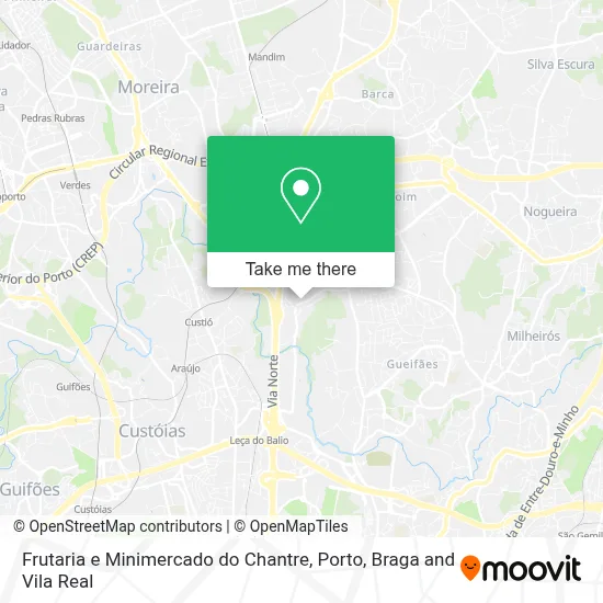 Frutaria e Minimercado do Chantre map