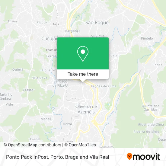 Ponto Pack InPost map
