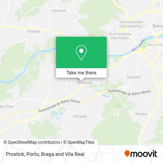 Prostick map