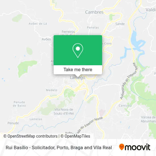 Rui Basílio - Solicitador map