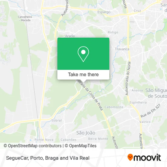 SegueCar map