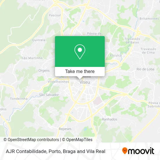 AJR Contabilidade map