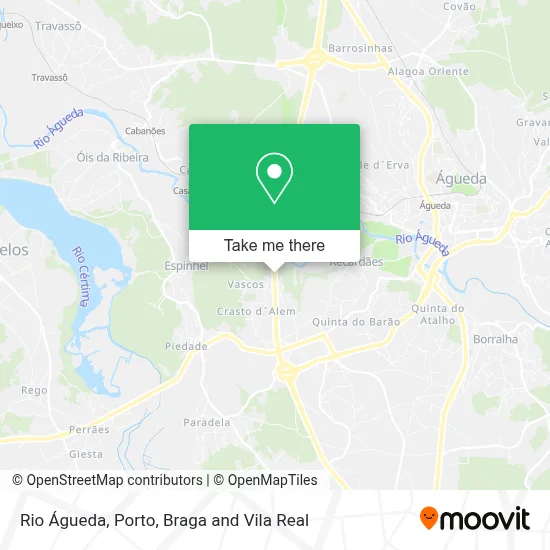 Rio Águeda map