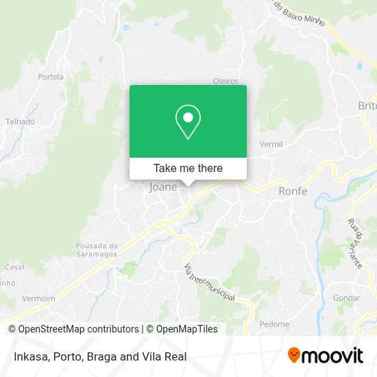Inkasa map
