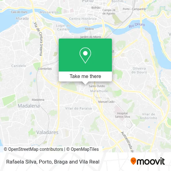 Rafaela Silva mapa