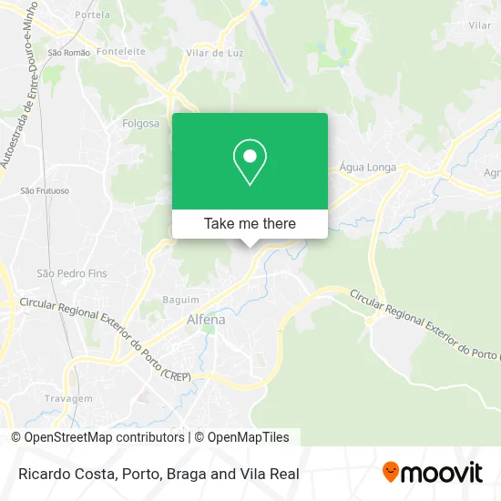 Ricardo Costa mapa