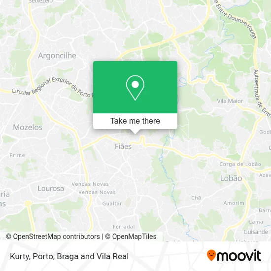 Kurty map