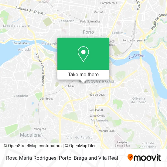 Rosa Maria Rodrigues mapa