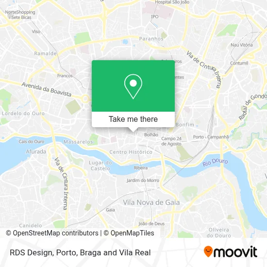 RDS Design mapa