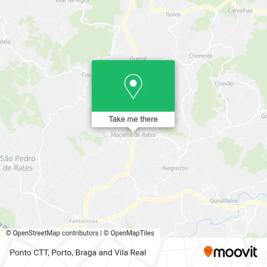 Ponto CTT map