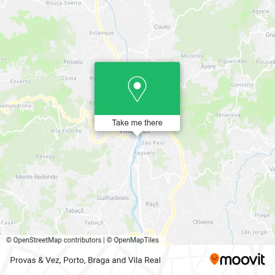 Provas & Vez map