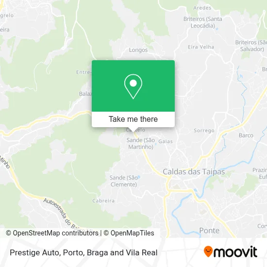 Prestige Auto map