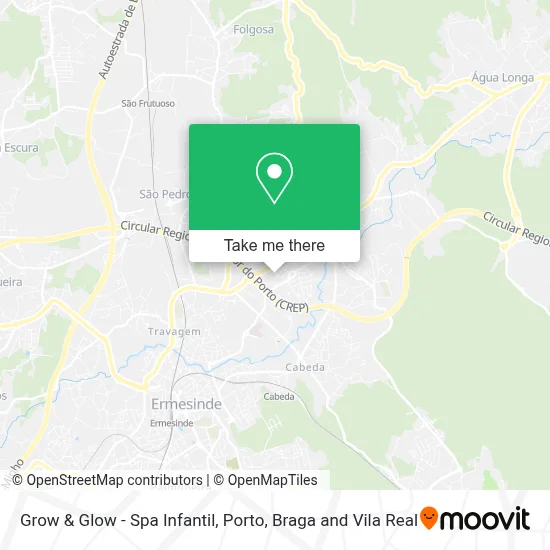 Grow & Glow - Spa Infantil map