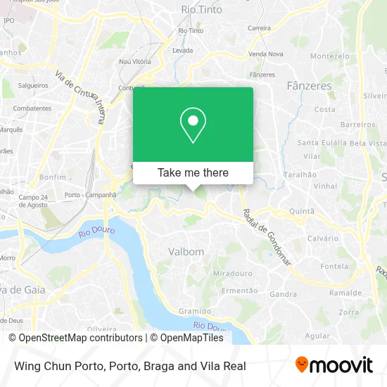 Wing Chun Porto map