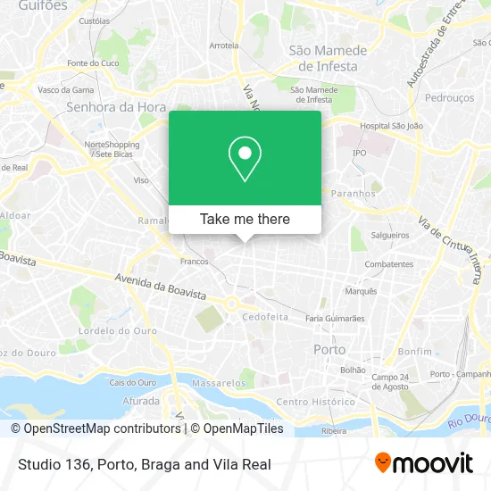 Studio 136 map