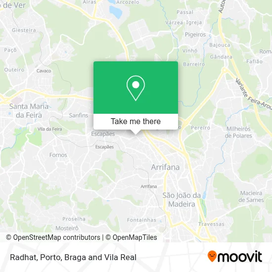 Radhat map