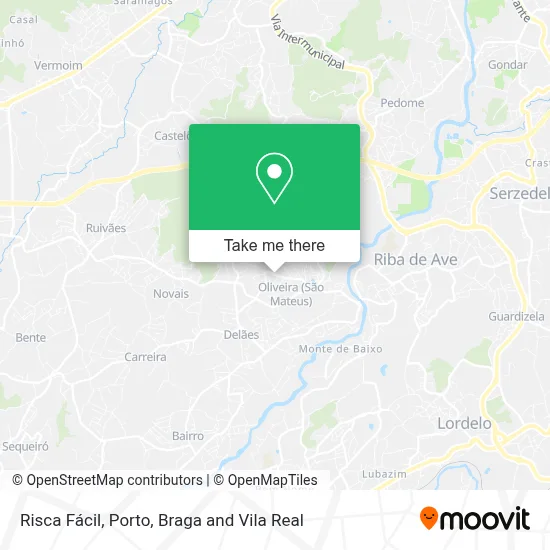 Risca Fácil mapa