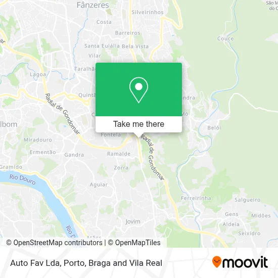 Auto Fav Lda map
