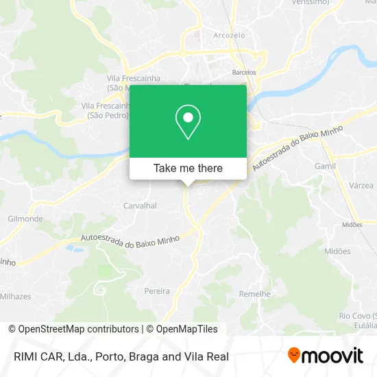 RIMI CAR, Lda. mapa