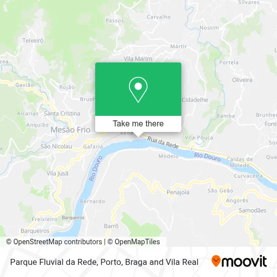 Parque Fluvial da Rede map