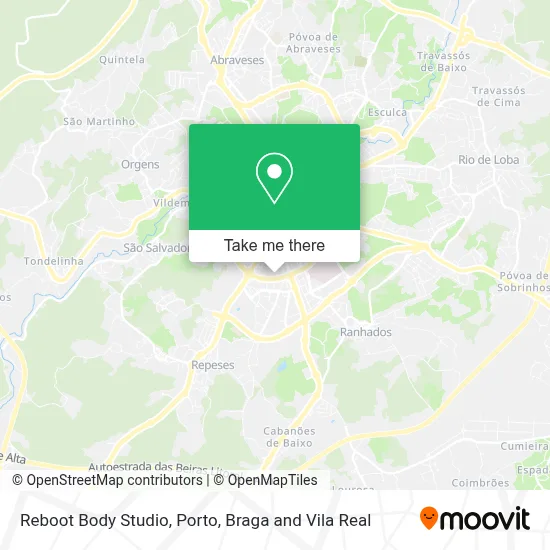 Reboot Body Studio map