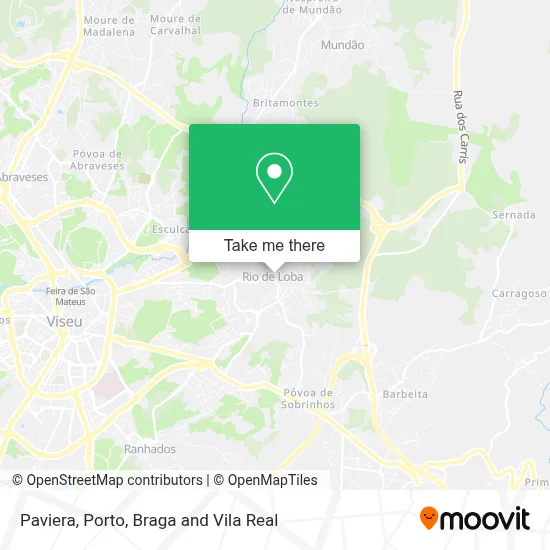Paviera map