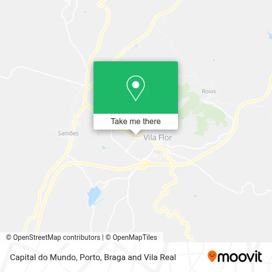 Capital do Mundo map