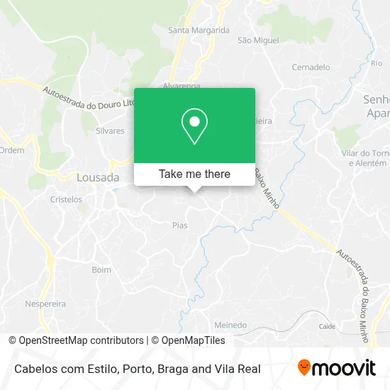Cabelos com Estilo map