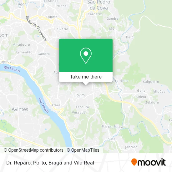 Dr. Reparo map