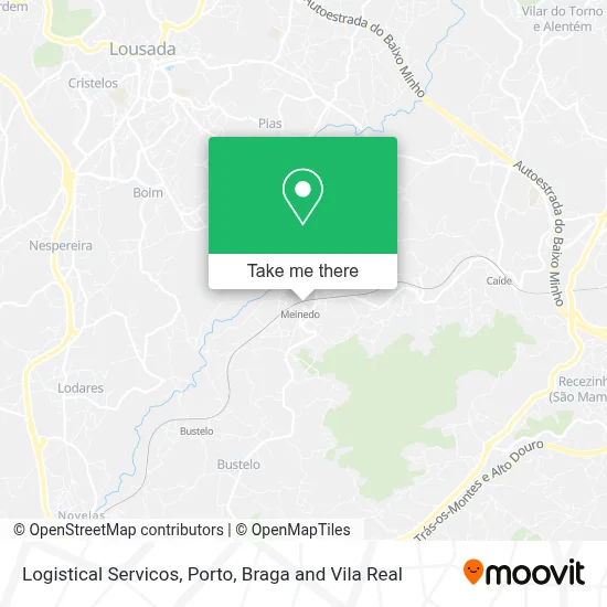 Logistical Servicos map