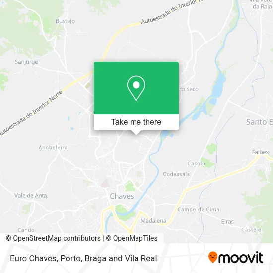 Euro Chaves map