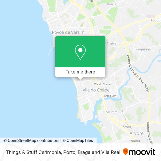 Things & Stuff Cerimonia map