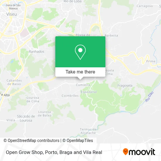 Open Grow Shop map