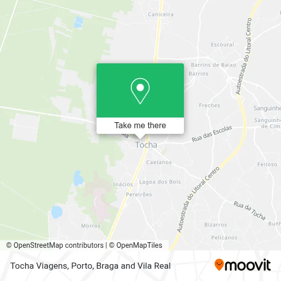 Tocha Viagens map