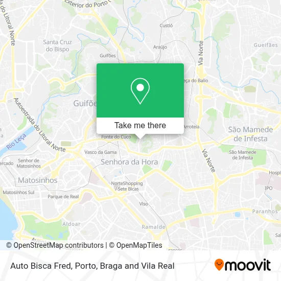 Auto Bisca Fred map