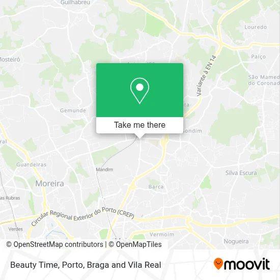 Beauty Time map