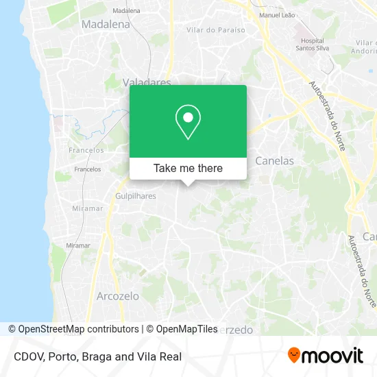 CDOV map