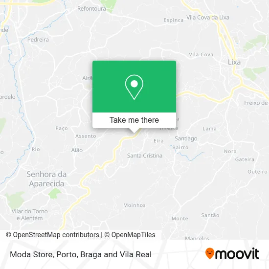 Moda Store map