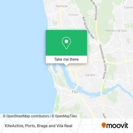 KiteActive map
