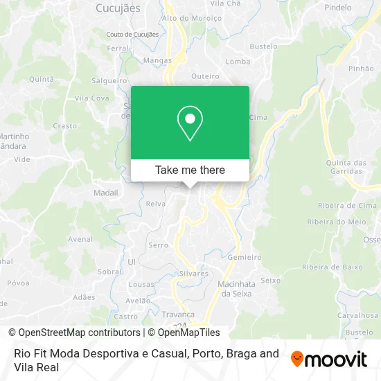 Rio Fit Moda Desportiva e Casual map