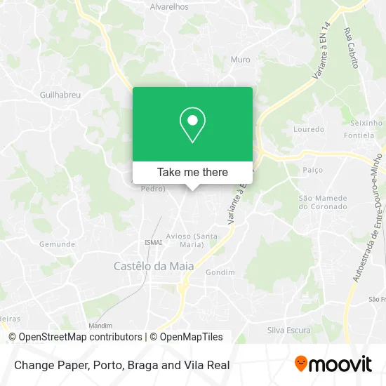 Change Paper map