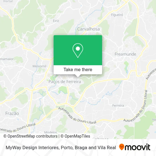 MyWay Design Interiores map