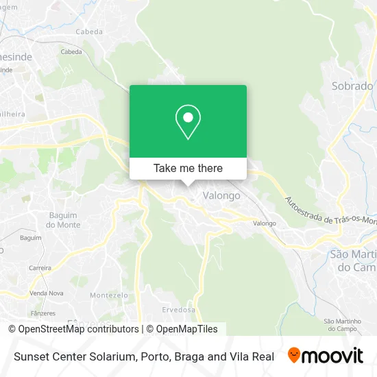 Sunset Center Solarium map