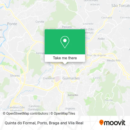 Quinta do Formal map